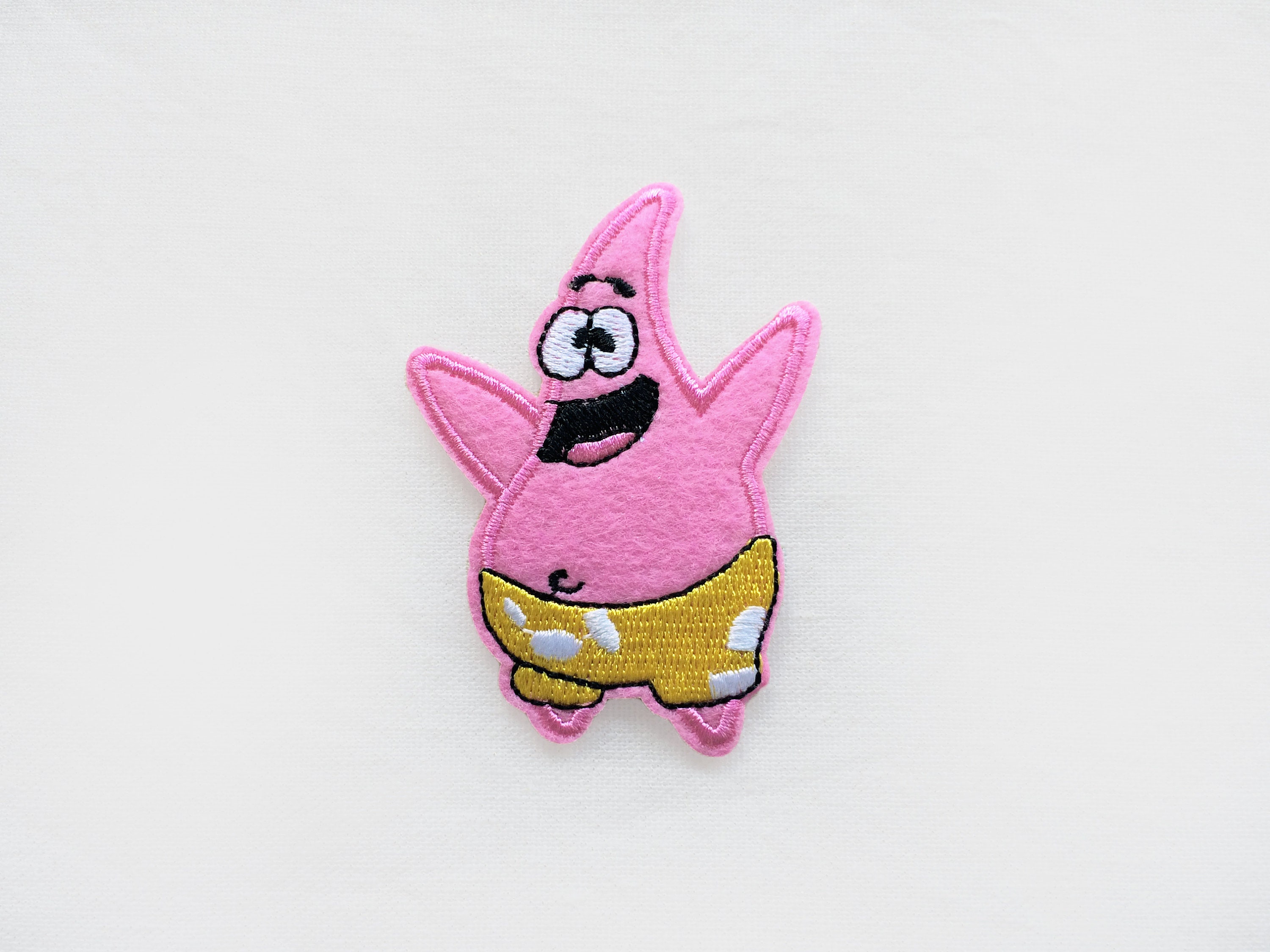 Patrick Star Spongebob Embroidered Patch