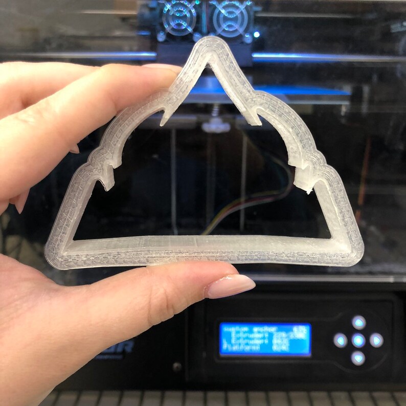 Ice Queen Elsa Crown Cookie Cutter/ Frozen Cookie Cutter/ 3D Etsy