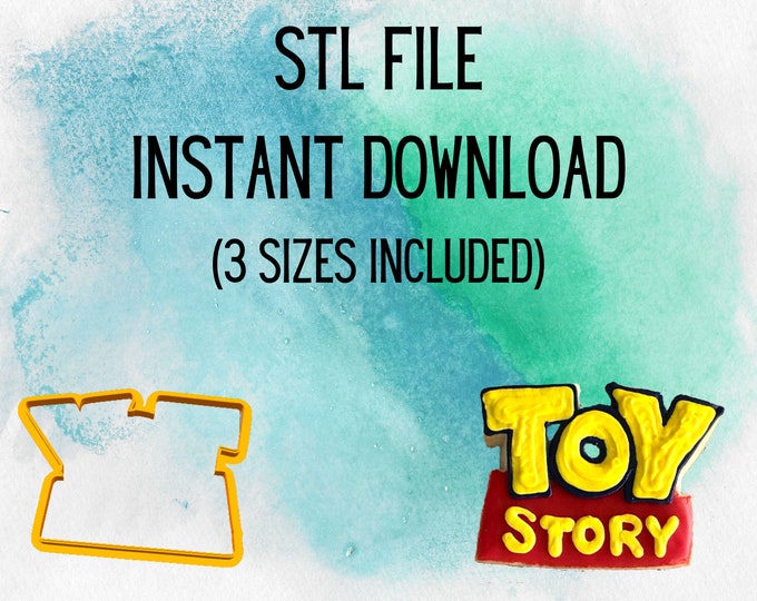 Toy Story Cortador De Galletas STL - - Tu Tienda De