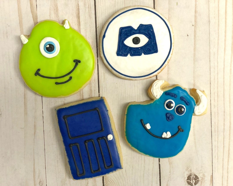 Mike Wazowski Monsters Inc Cookie Cutter/ 3D Printed Cookie Etsy