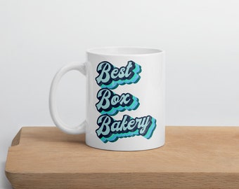 Vintage Best Box Bakery Mug