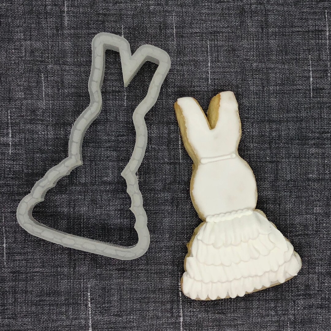 Bridal Vneck Dress Cookie Cutter/bridal Shower Cookies/ Etsy