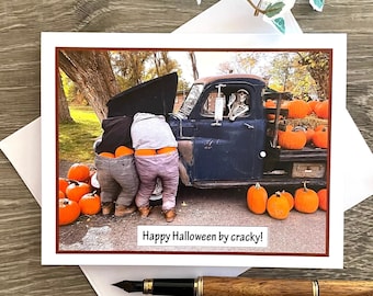 Funny Halloween Card, Happy Halloween by Cracky!