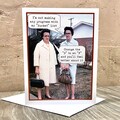 Funny Vintage Photo Card, Bucket List Card, Birthday Card for Friend, Bucket List