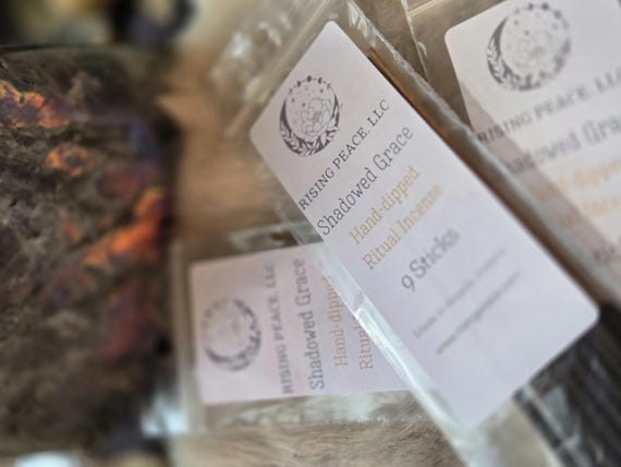 Shadowed Grace Ritual Incense Sticks