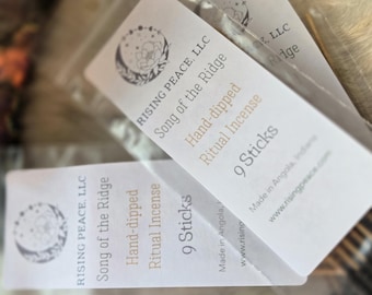 Song of the Ridge Ritual Incense Sticks