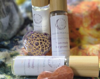 Intentional Fragrance Roller Bottles - I am ready for growth