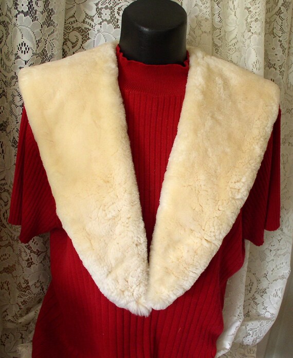 Sheared Beaver Fur Blonde Collar.....Blonde Beaver Fur Collar.....Sheared Beaver Collar