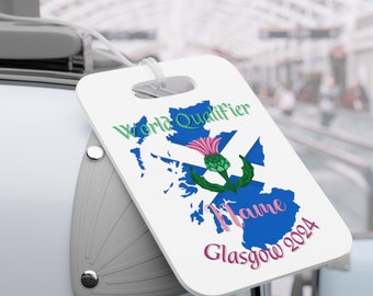 Irish Dance Worlds Luggage Tags, Irish Dance Luggage Tag, Ireland Dance Bag Tag, Irish Dance Bag Tag, Irish Dance Scotland, Glasgow 2024