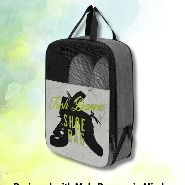 Reel Irish Dance Aufbewahrung Schuhtaschen, Schuh Reisetasche, Irish Dance Einkaufstasche, Sport Schuhtasche, Schuh Aufbewahrungstasche, Ghillies Schuhtasche,