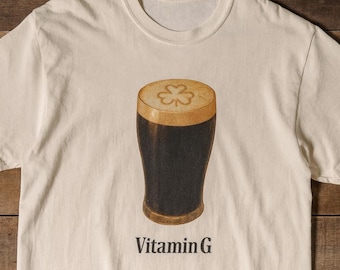 Comfort Colors Vitamin G Tee , For the Beer Lover Who Gets It