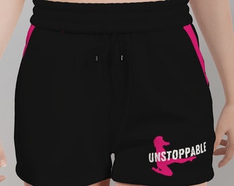 Unstoppable Women's Casual Shorts, Irish Dance Shorts, Irish Dance Athleisure, Irish Step Dance Shorts, Irish Dance Workout Shorts, Comfy