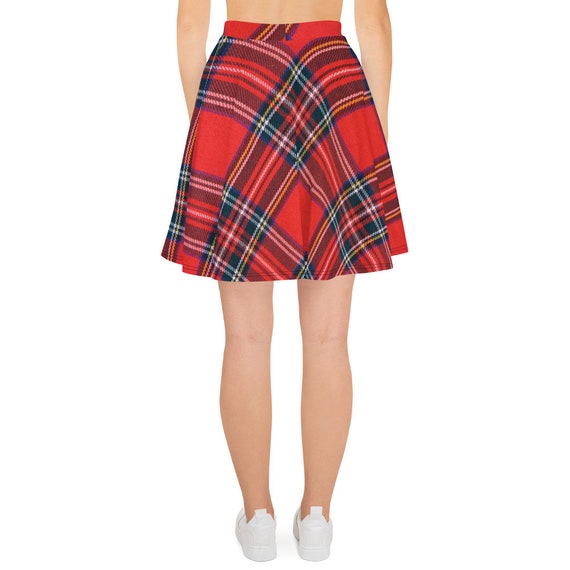 Stewart Tartan Skater Skirt Ladies Tartan Skirt Stewart Dress