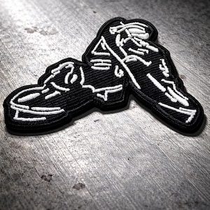 Irish Dance Hard Shoes Patch | 2.5" Iron-On Transfer