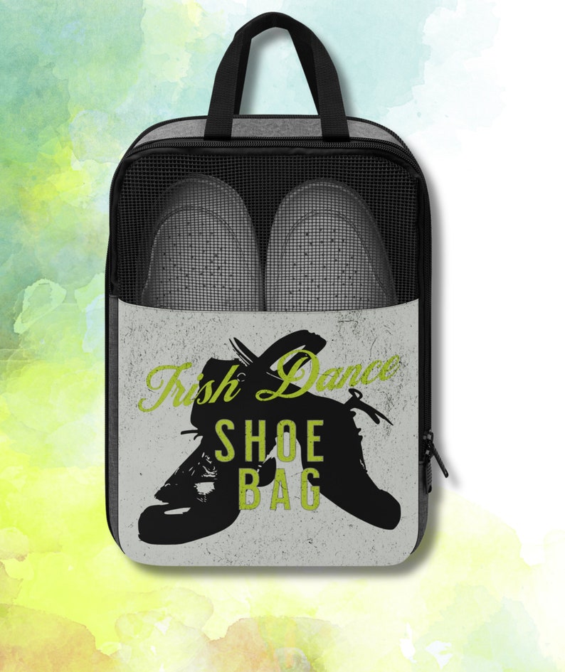 Reel Irish Dance Storage Shoe Bags, Shoe Travel Bag, Irish Dance Tote Bag, Sports Shoe Bag, Shoe