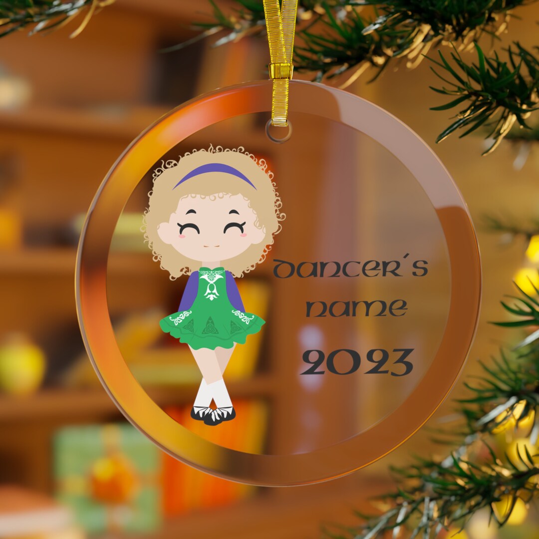 Irish Dance Ornament, Irish Dancer Gift, Irish Step Dancing Gifts