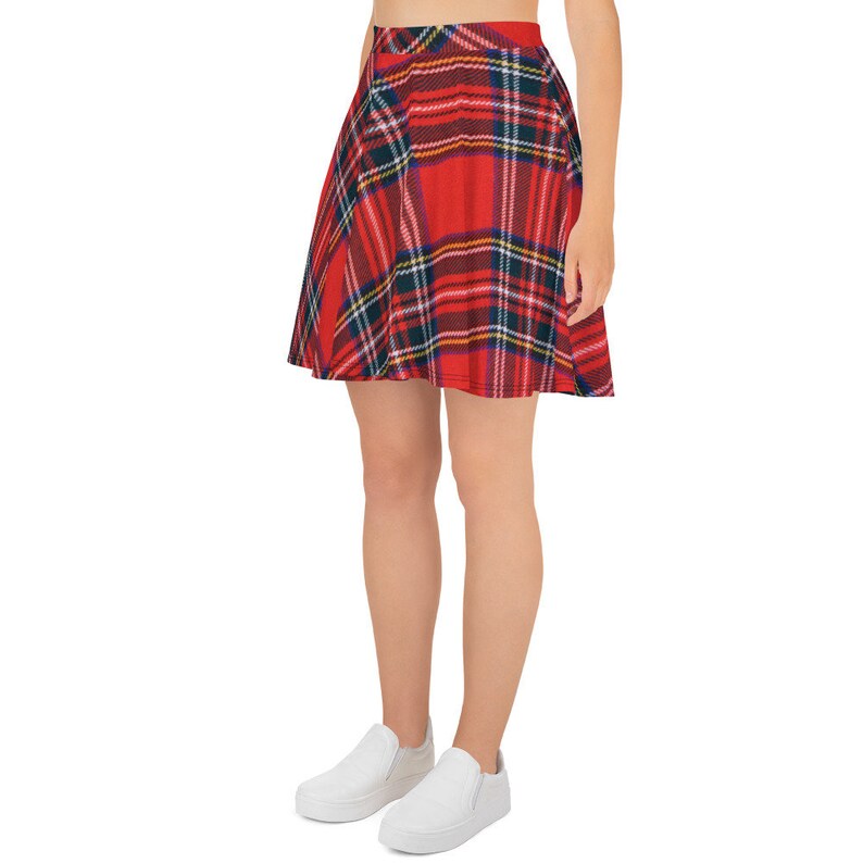 Stewart Tartan Skater Skirt, Ladies Tartan Skirt, Stewart Dress Tartan ...