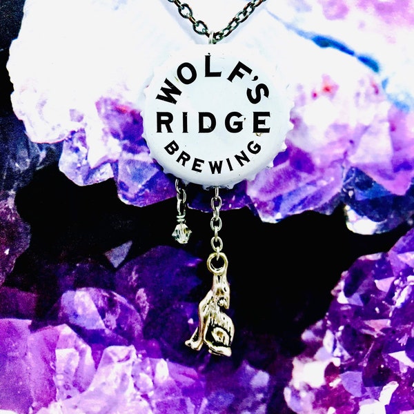 Howling At the Moon Wolf's Ridge Necklace