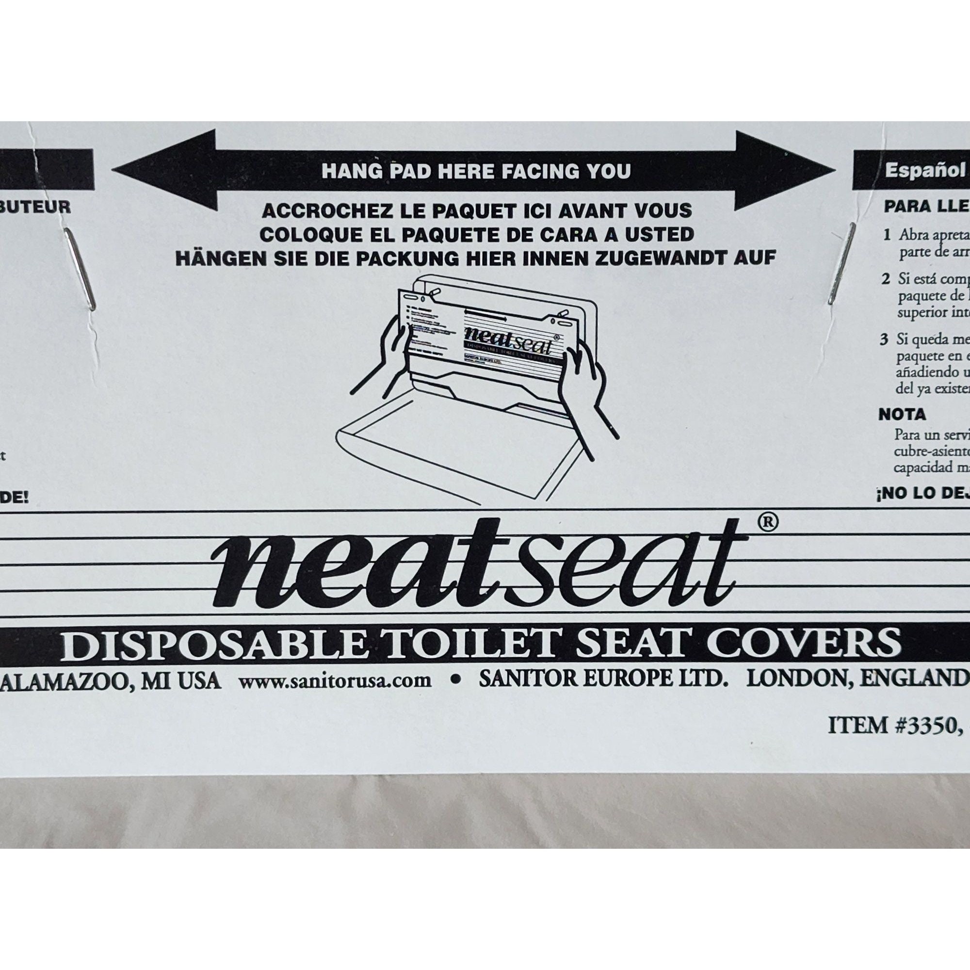 New Sanitor Neatseat Disposable Toilet Seat Cover Refills 4 Etsy
