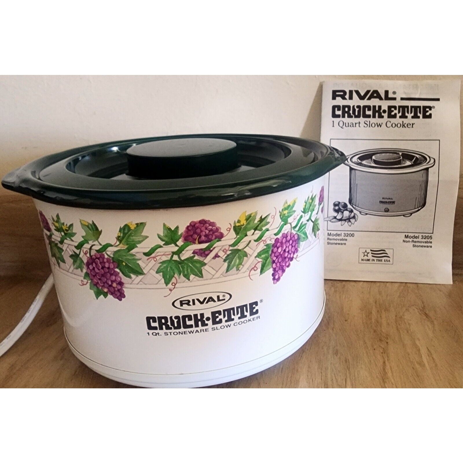 Tide flow fashion products 1980s Rival Crock at Slow Cooker Model 3205