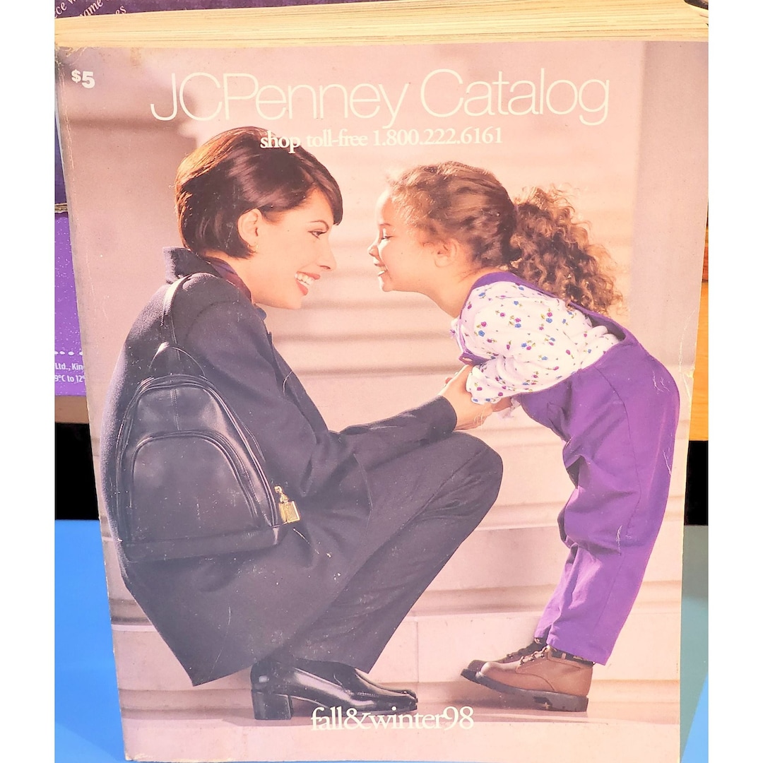 1998 Jcpenney Fall & Winter Catalog Fashion Furniture Electronics See