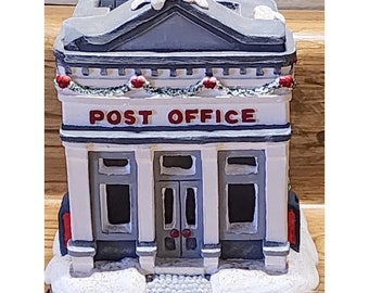 Bureau de poste 10214, village de Noël, créations créatives peintes, prêtes à être exposées