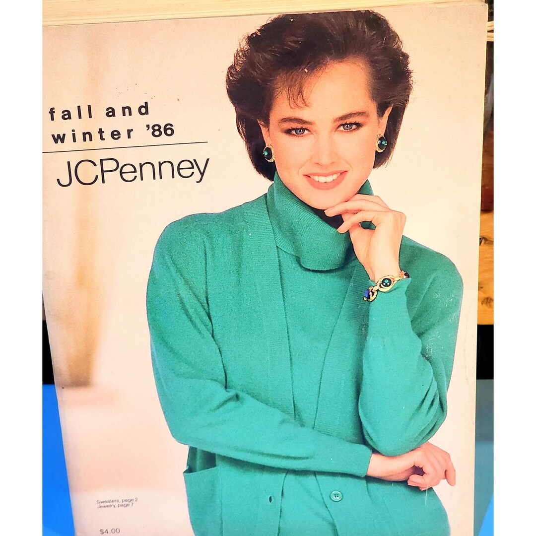 1986 Jcpenney Fall & Winter Catalog Fashion Furniture Etsy
