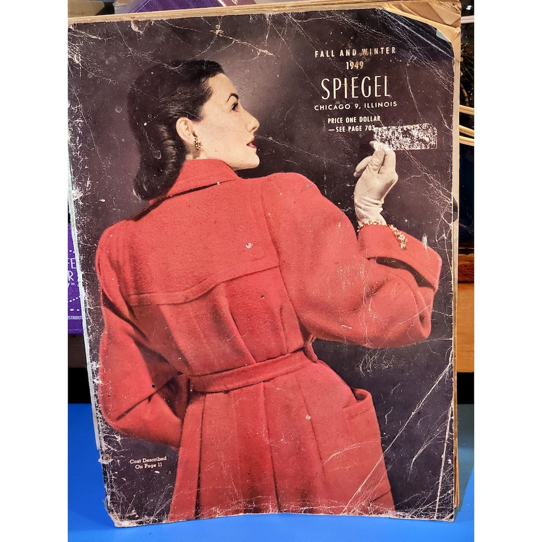 1949 Spiegel Fall Winter Catalog Fashion Household Decor See Pictures Etsy 1949 Spiegel Fall Winter Catalog Fashion Household Decor See Pictures Etsy