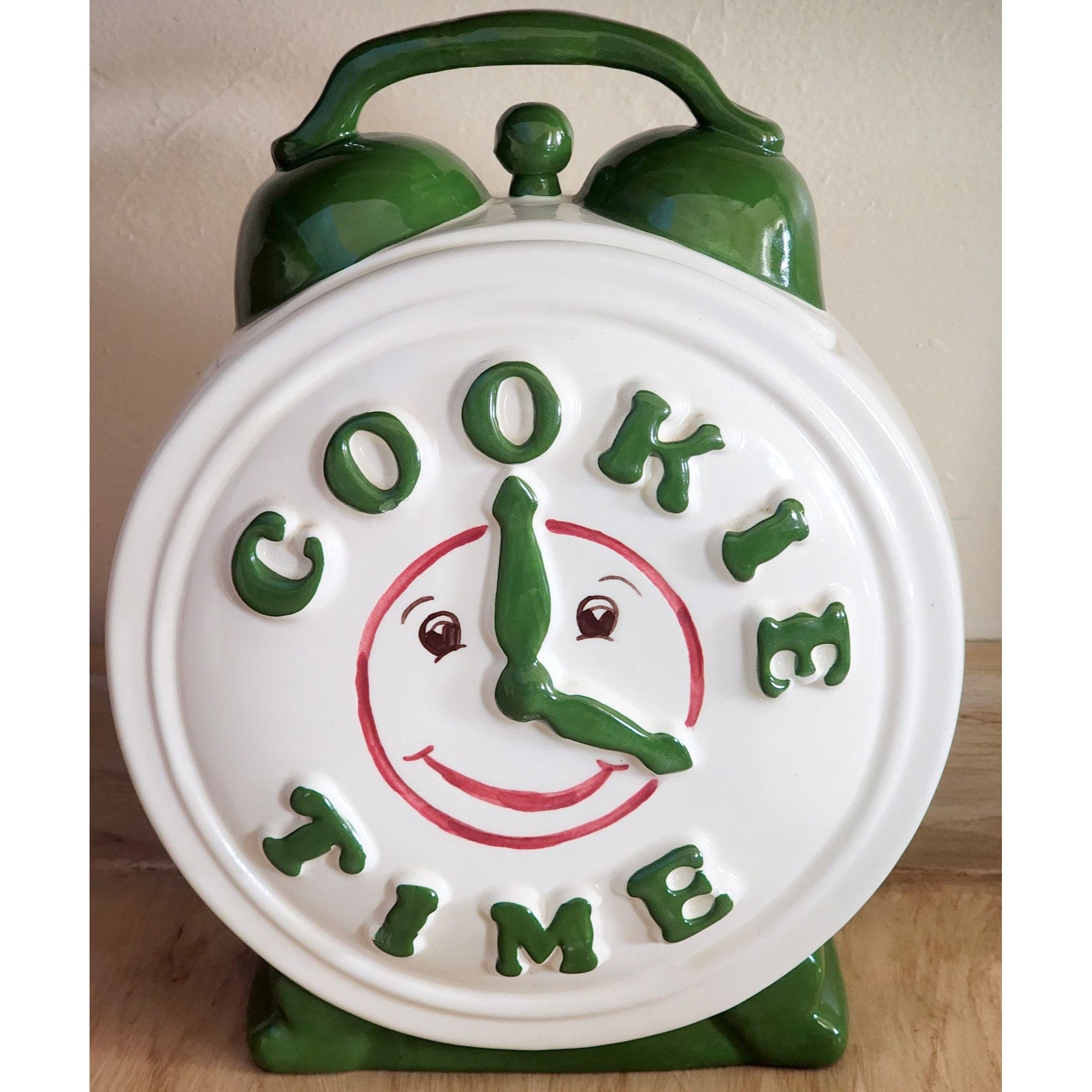 Vintage Authentic Treasure Craft Cookie Time Jar As Seen On Friends & ICarly