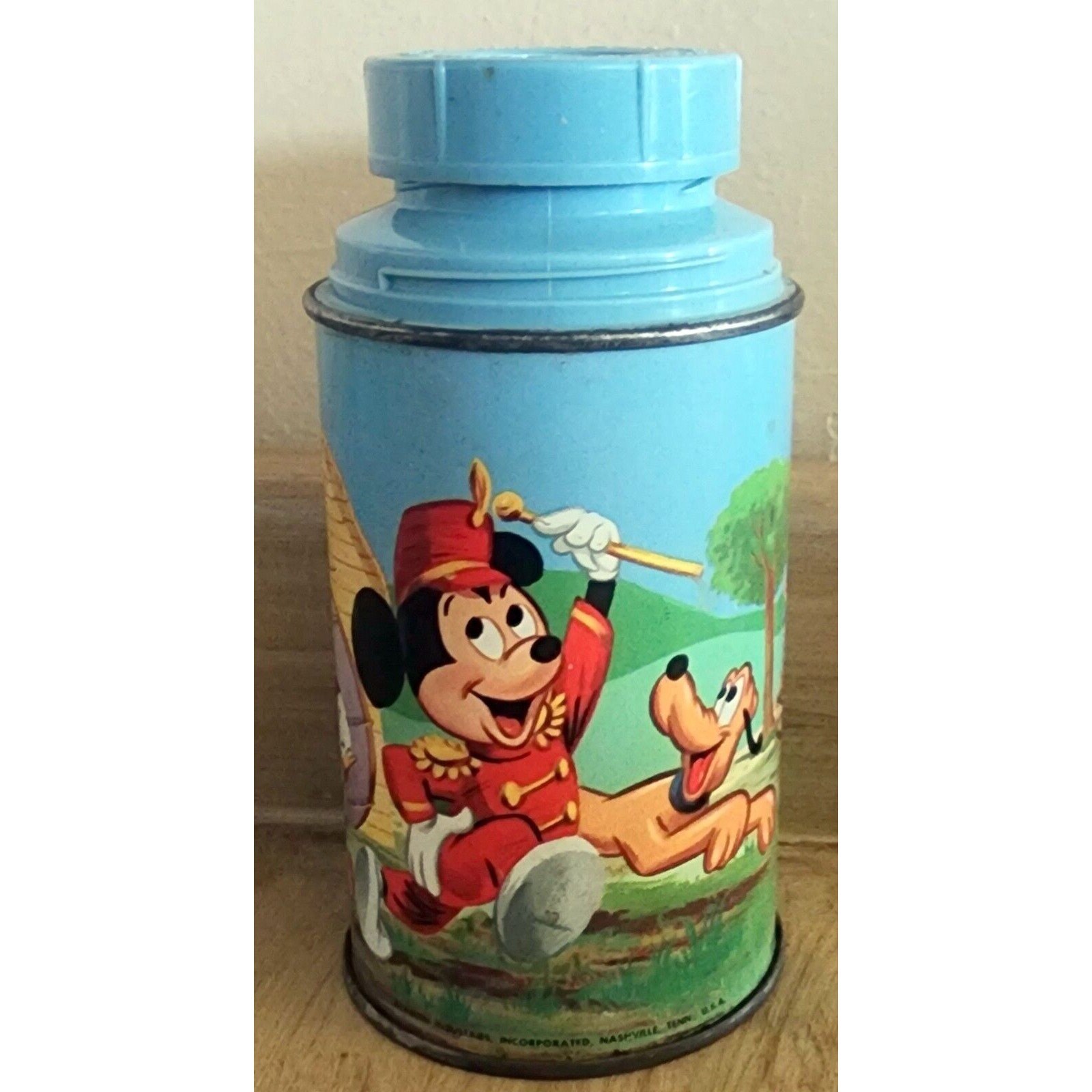Vintage 1960's Walt Disney Mickey Mouse Club Thermos by Aladdin