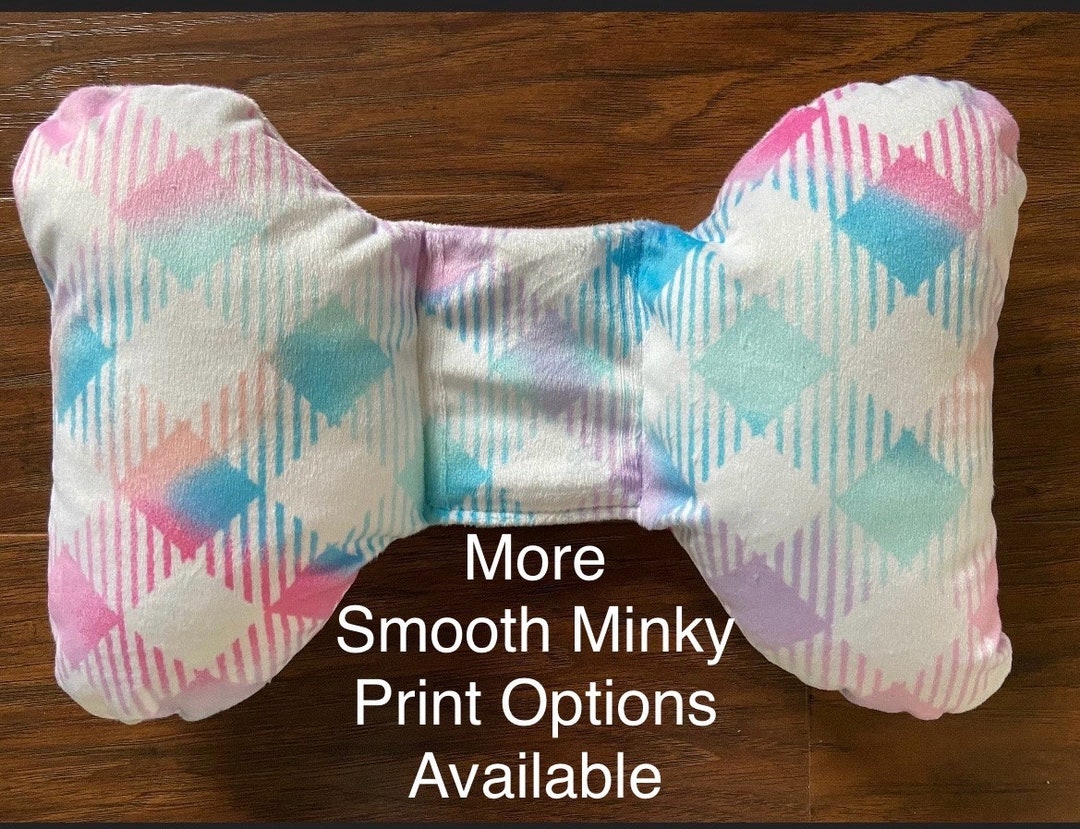 Baby Head Support Pillow, Smooth Minky Fabric Carseat Pillow