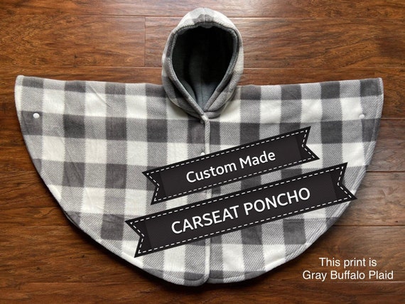 etsy carseat poncho