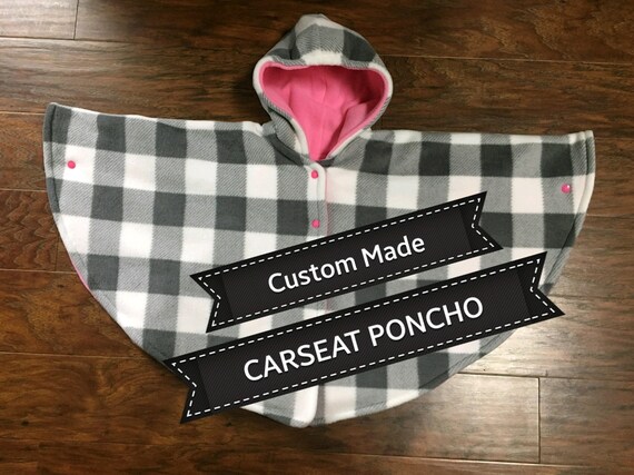 etsy carseat poncho
