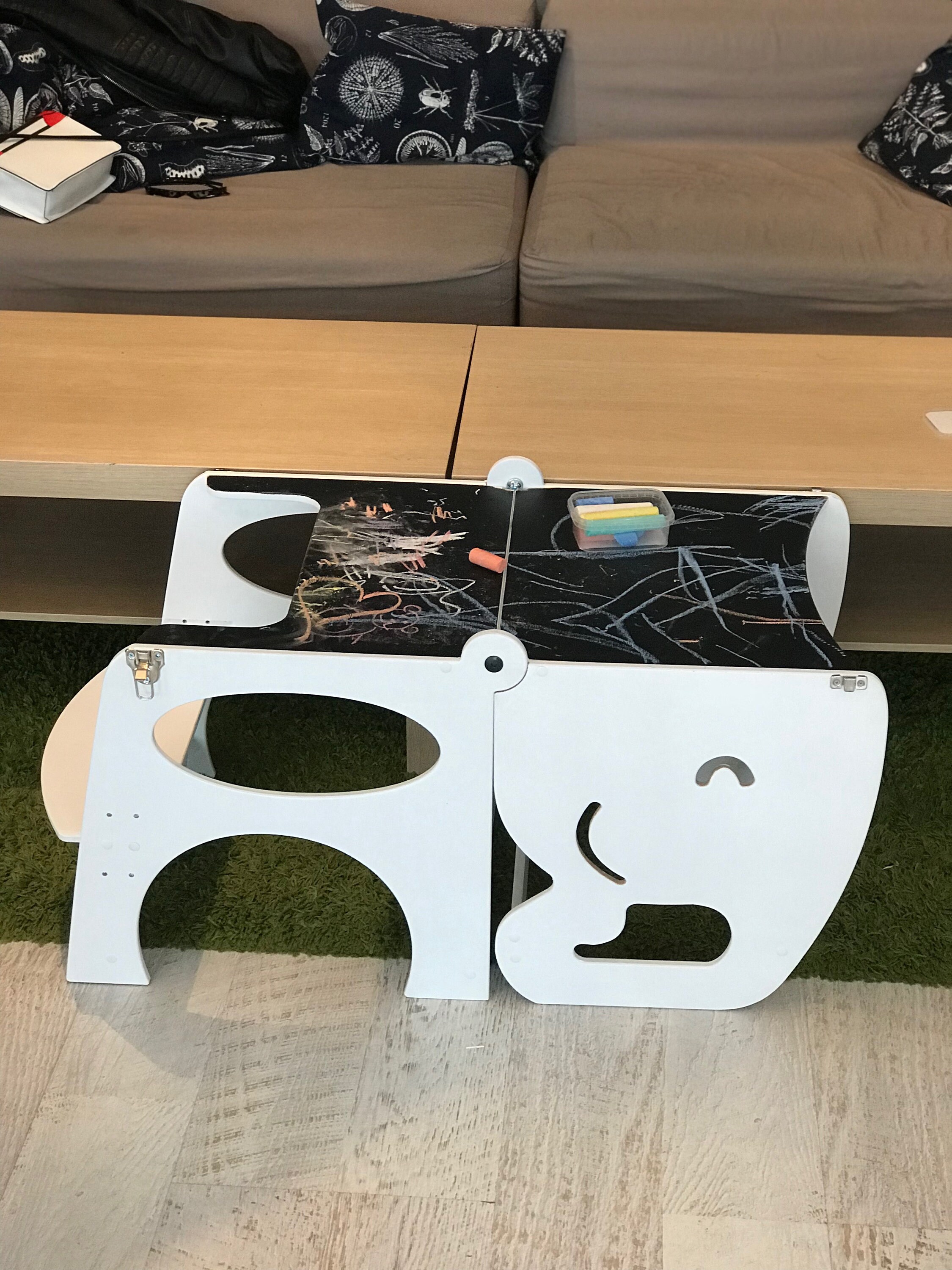 Elephant Little Helper Tower Toddler Step Stool Kitchen Etsy