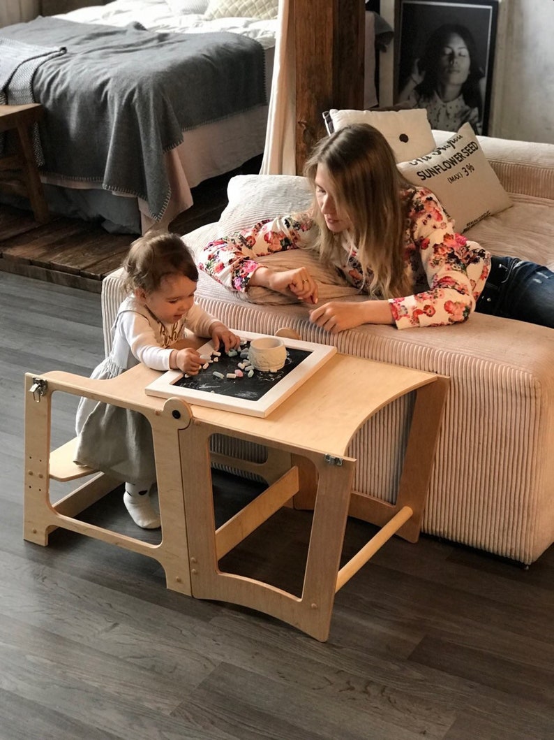 Little Helper Tower Toddler Step Stool Kitchen Helper Etsy