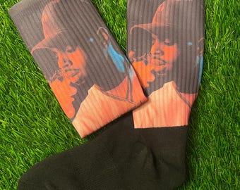 Chris Brown custom socks