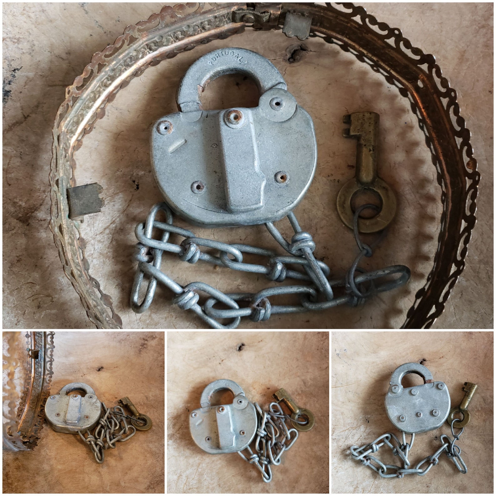 Vintage Conrail Railway Switch Lock Key With Key & Attached Etsy Canada