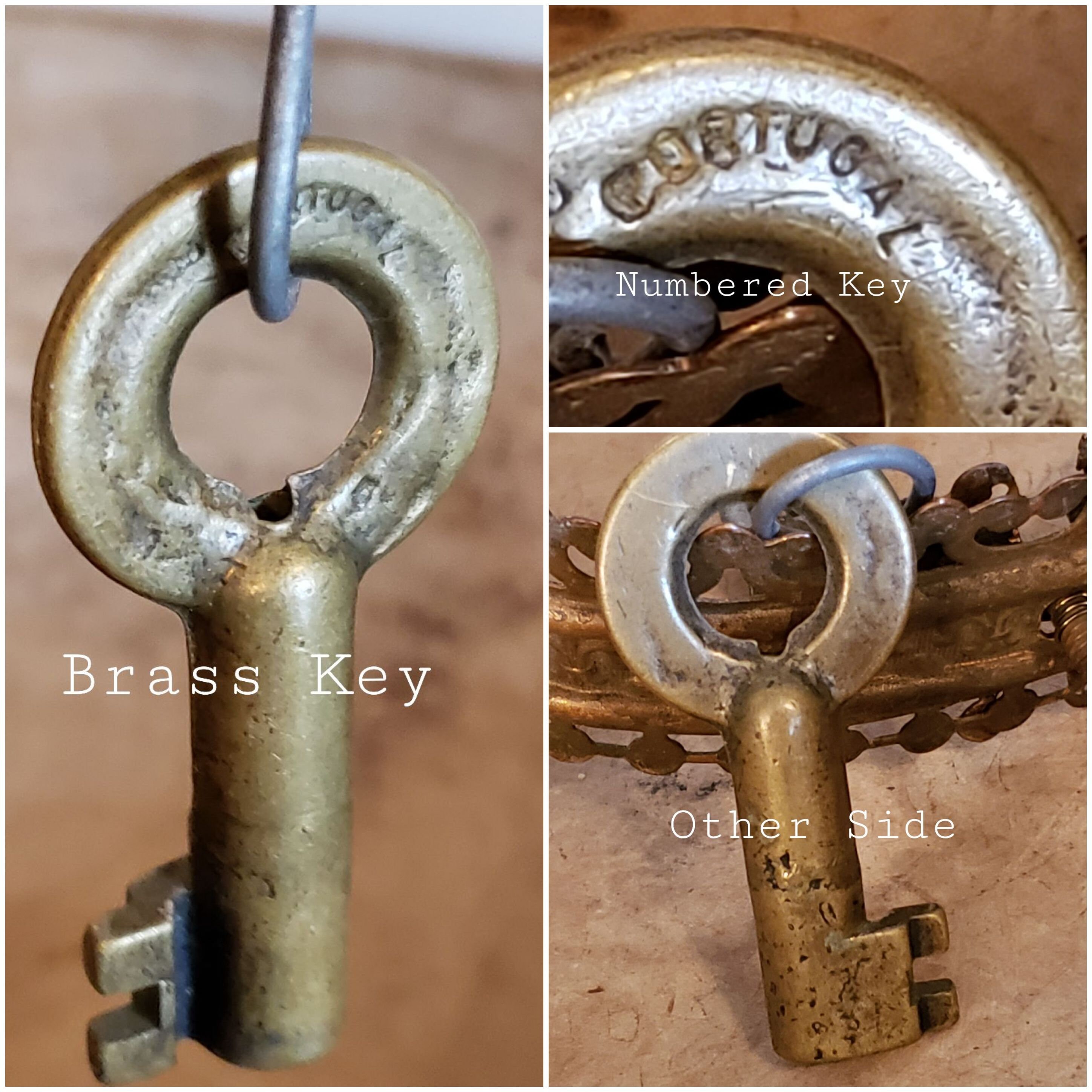 Vintage Conrail Railway Switch Lock Key With Key & Attached Etsy Canada