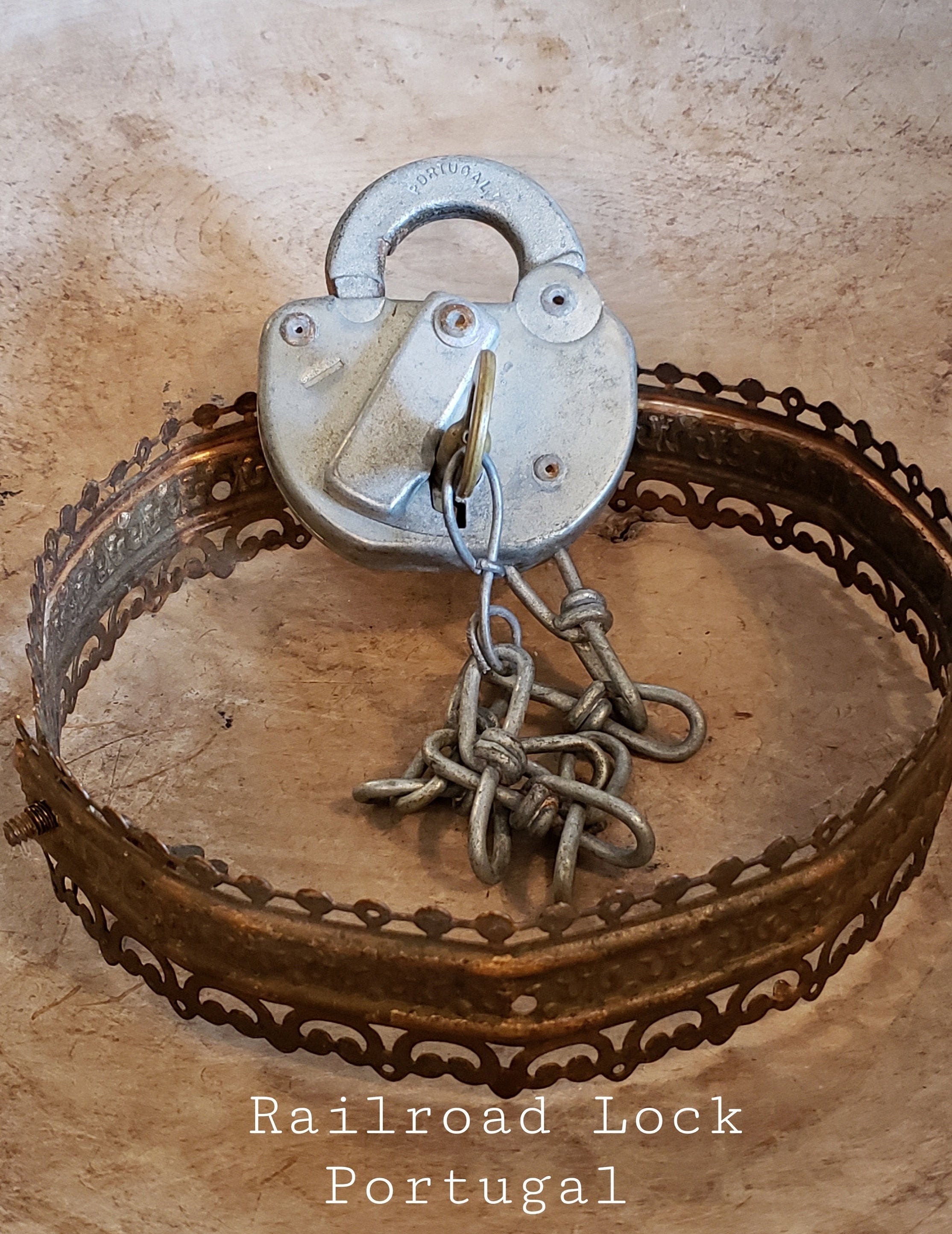 Vintage Conrail Railway Switch Lock Key With Key & Attached Etsy Canada