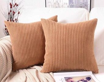 mocha cushion covers
