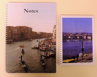 Premium 120gsm Custom Photo Notebook - A5, A4 Plain or Ruled Notepad Printed With Your Photo