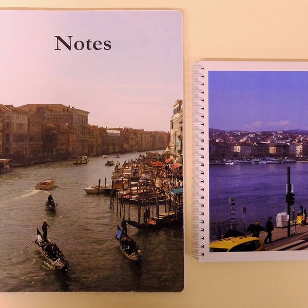 Premium 120gsm Custom Photo Notebook - A5, A4 Plain or Ruled Notepad Printed With Your Photo