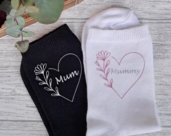 Personalizowane skarpetki na Dzień Matki - skarpetki dla mamy - skarpetki dla mamy - skarpetki dla niani - dla babci - specjalny prezent - spersonalizowany prezent na zamówienie