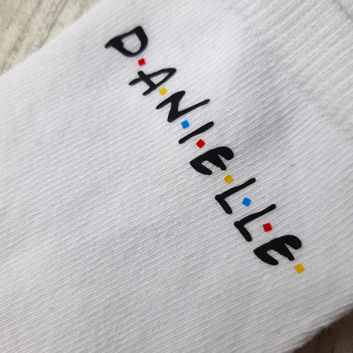 FRIEND Socks - Gifts - Personalised Socks - TV Show inspired - Custom - Name