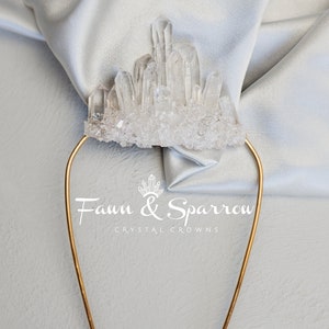 Boutonnière de poche en cristal avec grappe de quartz transparent, accessoires de mariage en cristal, revers du marié, boutonnières de mariage personnalisables image 3