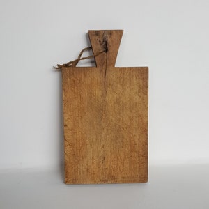 French Large Antique Thick Chopping Board, Vintage Bread Board, Cheese Board, Rustic Board, Serving Board