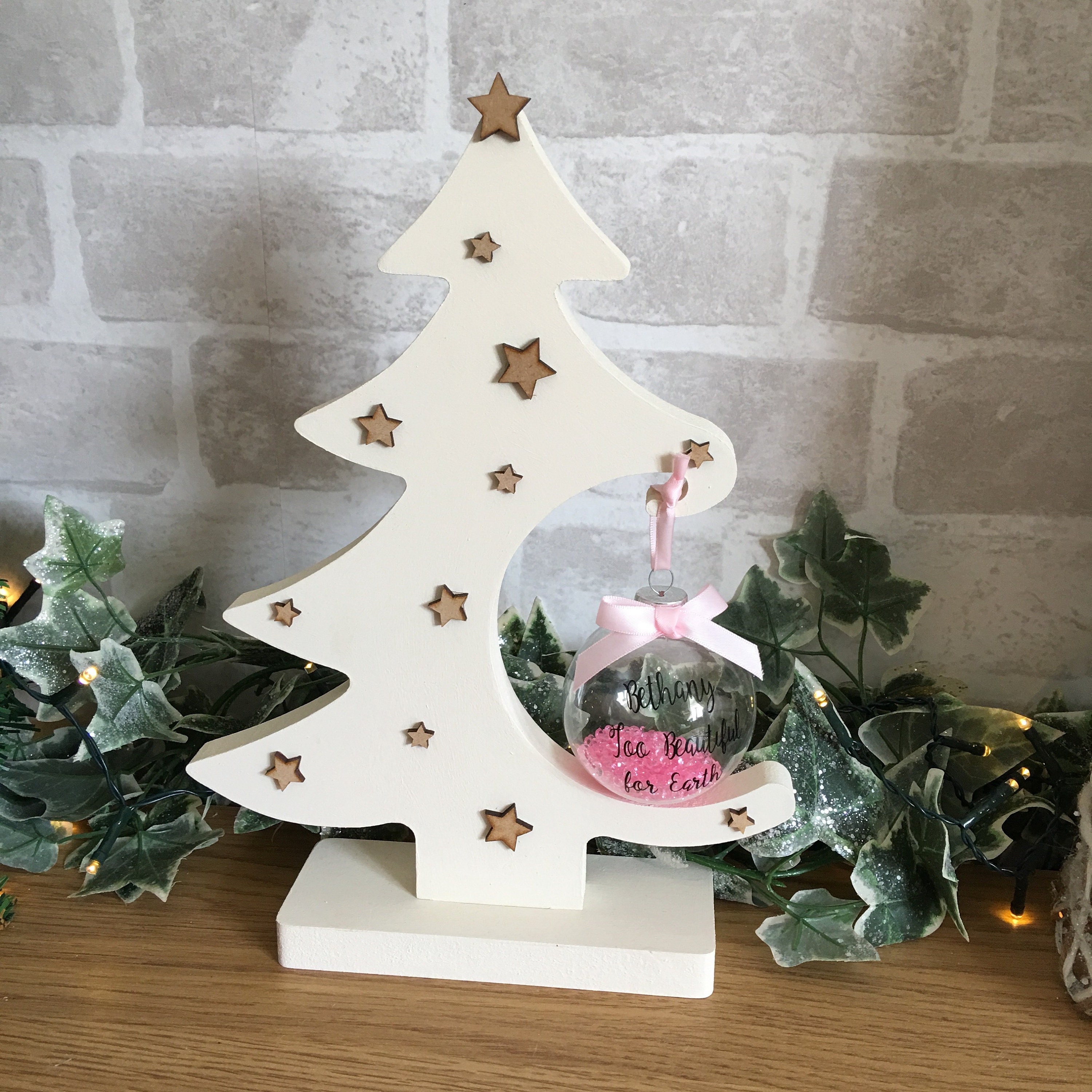 Christmas Bauble Holder Memorial Bauble Holder Wooden Bauble Etsy UK