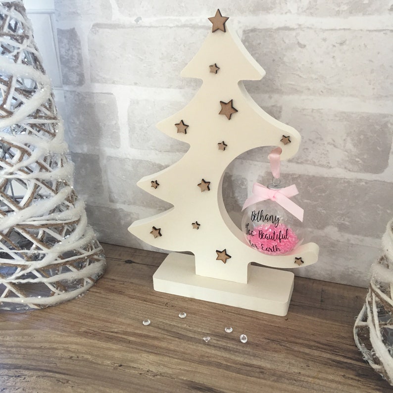 Christmas Bauble Holder Memorial Bauble Holder Wooden Bauble Etsy UK