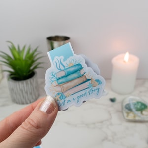 Lost in a Good Story Magnetic Bookmark - Page Marker, Book Lover Gift, Planner Accessory, Cute Stationery