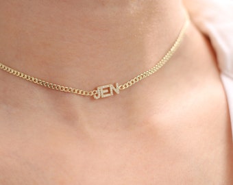 Name Choker - Etsy Australia